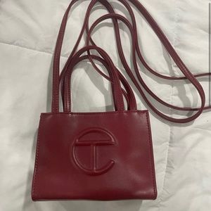 Oxblood Telfar Bag Small